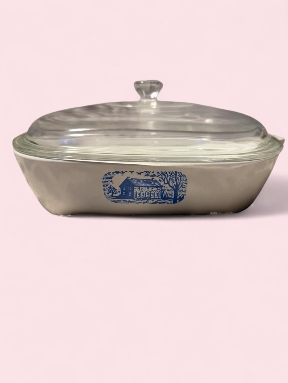 vintage Corning Ware microwave browning skillet made for the Amana Radarange